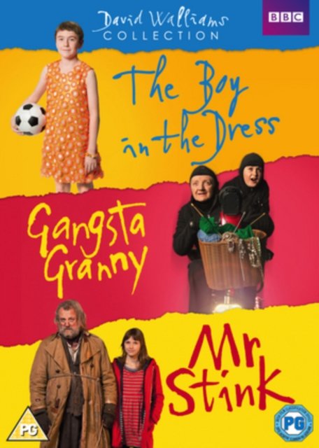 Cover for David Walliams Box Set · David Walliams - The Boy In The Dress / Gangsta Granny / Mr Stink (DVD) (2015)