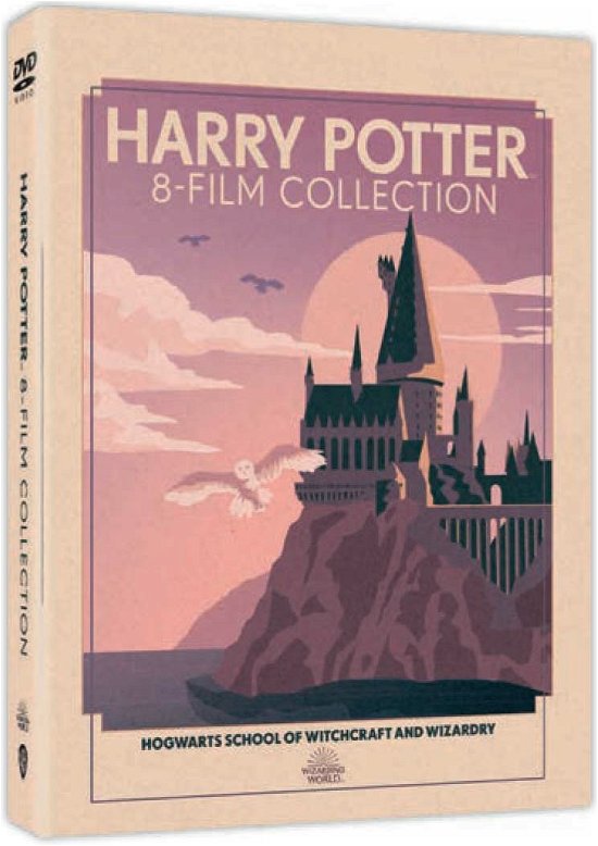 Cover for Harry Potter 8 Film Collection · Harry Potter 8 Film Collection (8 Dvd) (Travel Art) (DVD) (2022)