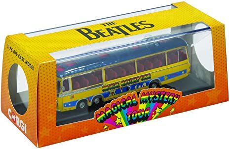 The Beatles - Magical Mystery Tour Bus Die Cast 1:76 Scale - The Beatles - Merchandise - CORGI - 5055286673863 - 1. mars 2020
