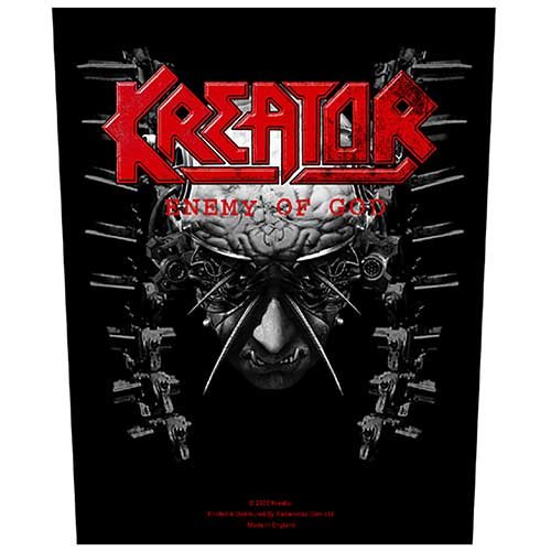 Cover for Kreator · Enemy of God (Backpatch) (Patch) [Black edition] (2020)