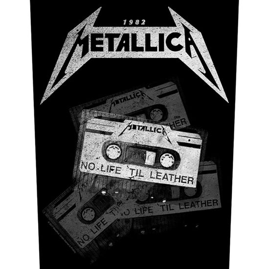 Metallica Back Patch: No Life 'Til Leather - Metallica - Gadżety - PHD - 5055339782863 - 16 marca 2020