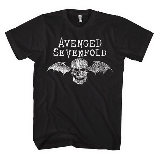 Avenged Sevenfold: Death Bat Logo (T-Shirt Unisex Tg. 2XL) - Avenged Sevenfold - Andere - PHDM - 5056012006863 - 19. Dezember 2016