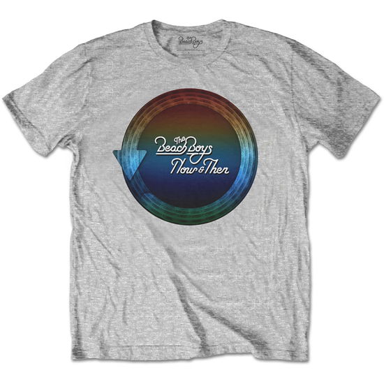 Cover for The Beach Boys · The Beach Boys Unisex T-Shirt: Time Capsule (Grey) (T-shirt) [size S] [Grey - Unisex edition] (2019)