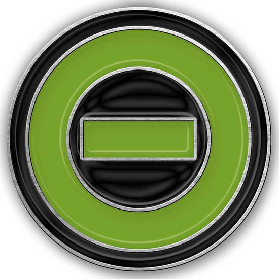 Cover for Type O Negative · Type O Negative Pin Badge: Negative Symbol (Enamel In-Fill) (Badge)