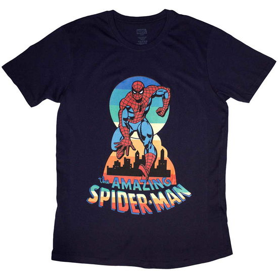 Marvel Comics Unisex T-Shirt: Spider-Man Keyhole - Marvel Comics - Merchandise -  - 5056737253863 - May 20, 2024