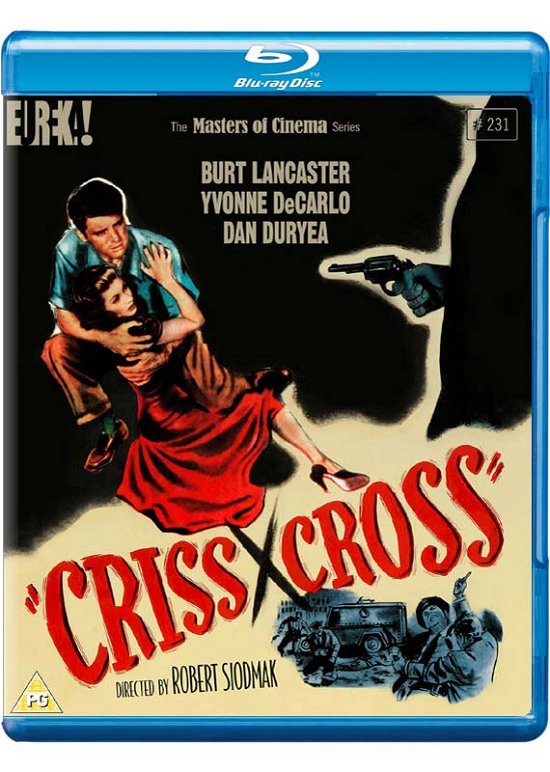 Cover for CRISS CROSS Masters of Cinema Bluray · Criss Cross (Blu-ray) (2020)