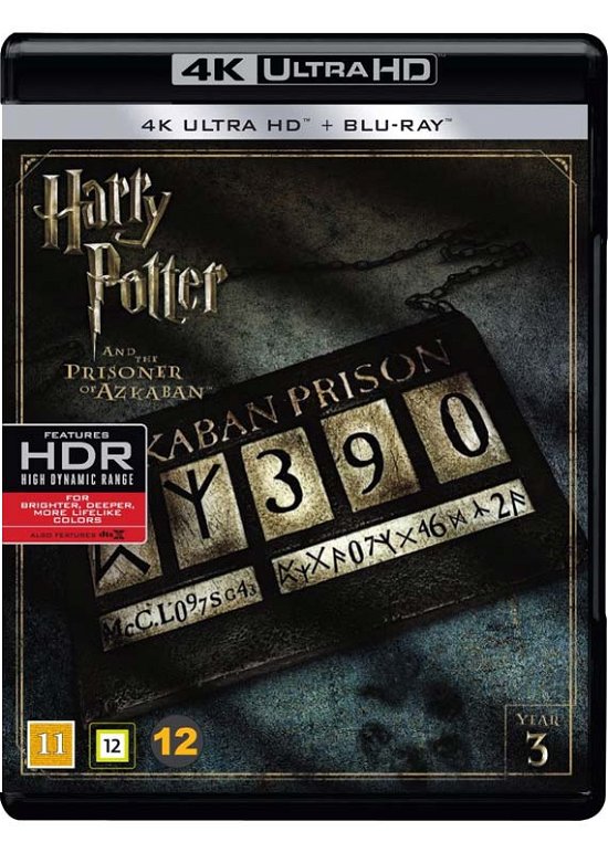 Cover for Harry Potter · Harry Potter and the Prisoner of Azkaban (4K UHD + Blu-ray) [4K edition] (2017)