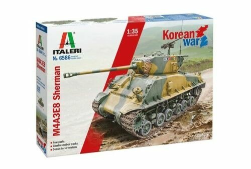 Cover for Italeri · Italeri - 1/35 M4a3e8 Sherman Korean War (8/21) * (Spielzeug)