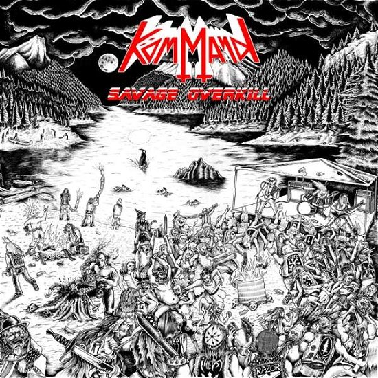 Cover for Kommand · Savage Overkill (CD) (2019)