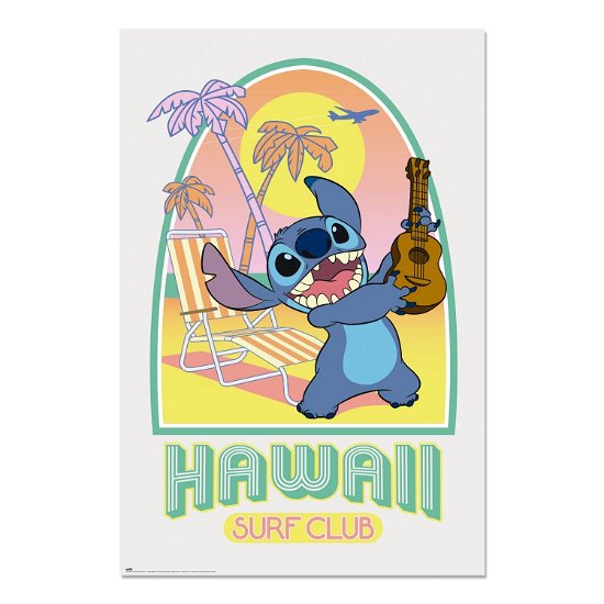Cover for Stitch · Hawaii Surf Club - Poster 61x91cm (Toys)