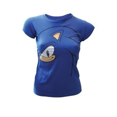Sega: Blue Big Face (T-Shirt Donna Tg. XS) -  - Merchandise -  - 8717973335863 - 