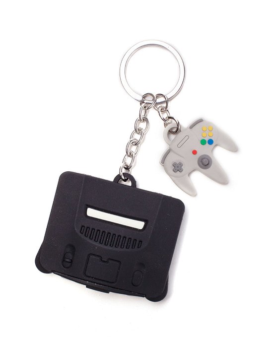 Cover for Keychain · Nintendo: Nintendo 64 &amp; Controller 3D Rubber Multicolor (Portachiavi) (MERCH) (2020)