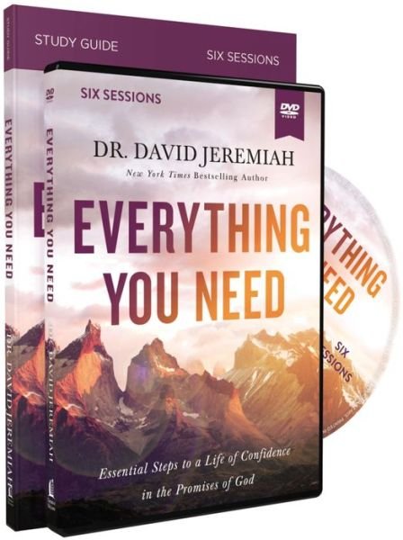 Cover for Dr. David Jeremiah · Everything You Need Study Guide with DVD: Essential Steps to a Life of Confidence in the Promises of God (Paperback Book) (2020)