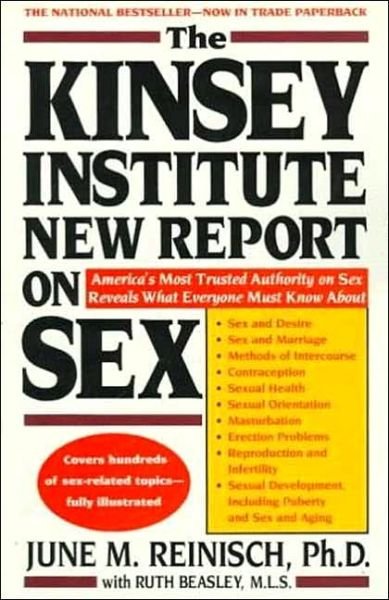 The Kinsey Institute New Report on Sex - Ruth Beasley - Kirjat - St. Martin's Griffin - 9780312063863 - torstai 15. elokuuta 1991