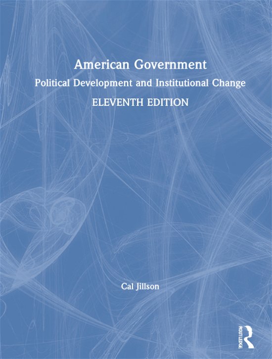 Cover for Cal Jillson · American Government: Political Development and Institutional Change (Hardcover bog) (2021)