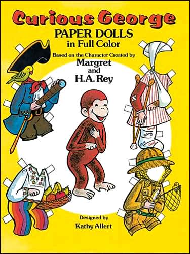 Cover for Paper Dolls · Curious George Paper Dolls (Dover Paper Dolls) (Paperback Book) (1983)