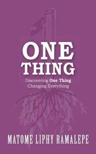 Cover for Matome Liphy Ramalepe · One Thing (Paperback Book) (2016)
