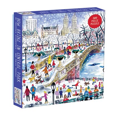 Cover for Galison · Michael Storrings Bow Bridge In Central Park 500 Piece Puzzle (SPIEL) (2019)