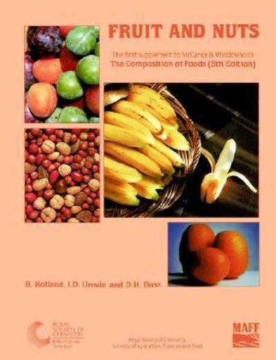 Cover for M E Mccance · Fruit and Nuts: Supplement to The Composition of Foods (Paperback Book) (1992)