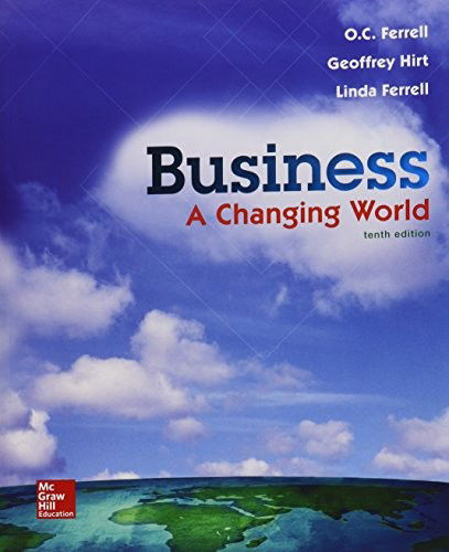 Cover for O. C. Ferrell · Business A Changing World with Connect and Business Plan Pro Access Card (Print) (2014)