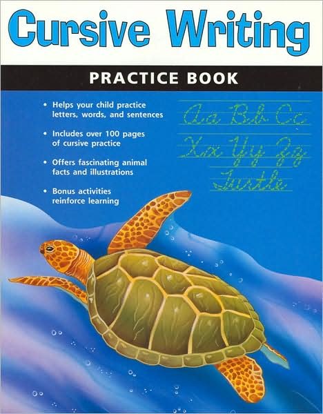 Cover for Flash Kids Editors · Cursive Writing Practice Book (Flash Kids Harcourt Family Learning) (Paperback Book) (2004)