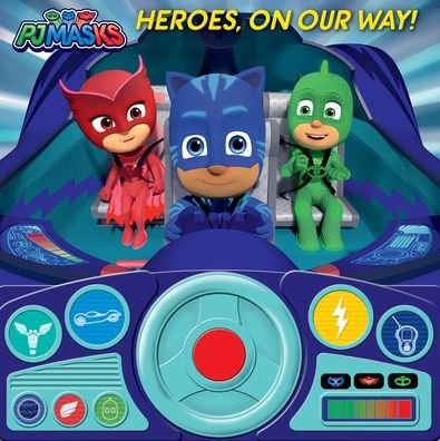 Cover for Pi Kids · Pj Masks: Heroes, on Our Way! (Board book) (2022)