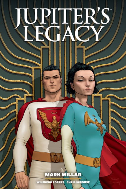 Cover for Mark Millar · Jupiter's Legacy Library Edition Volume 1 (Gebundenes Buch) (2025)