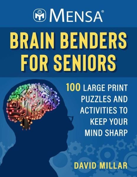 Cover for David Millar · Mensa® Brain Benders for Seniors (Book) (2024)
