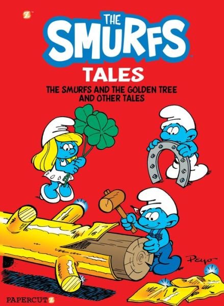 Cover for Peyo · The Smurfs Tales Vol. 5: The Golden Tree and other Tales (Paperback Bog) (2022)