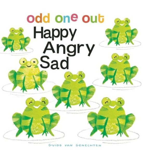 Cover for Guido Van Genechten · Happy Angry Sad (Board book) (2014)