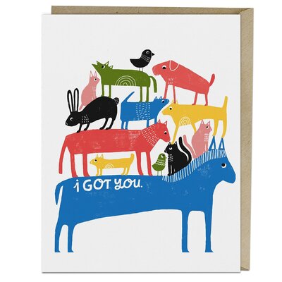 6-Pack Lisa Congdon for Em & Friends Women I Got You Card - Lisa Congdon - Books - Knock Knock - 9781642448863 - July 10, 2019