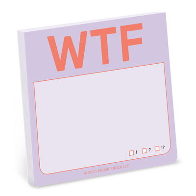 Cover for Knock Knock · Knock Knock WTF Sticky Notes (Print) [Pastel edition] (2020)