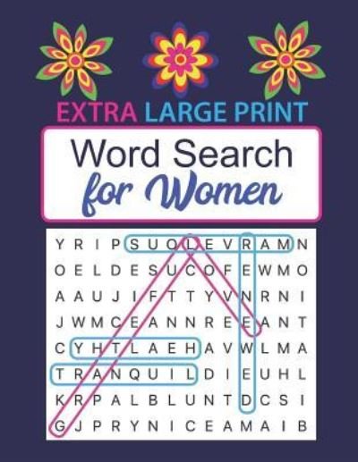 Marcia Keszi · Extra Large Print Word Search for Women (Paperback Book) (2019)