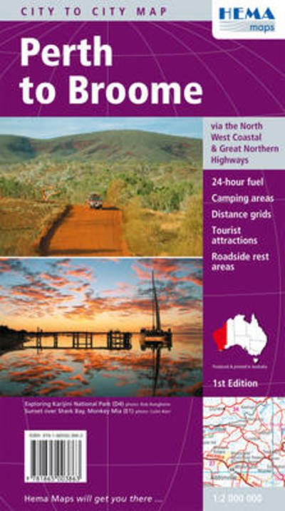 Cover for Hema Maps · Hema Maps: Perth to Broome (Hardcover Book) (2011)