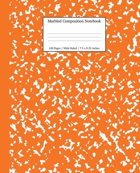 Marbled Composition Notebook - Young Dreamers Press - Książki - EnemyOne - 9781989387863 - 9 września 2019