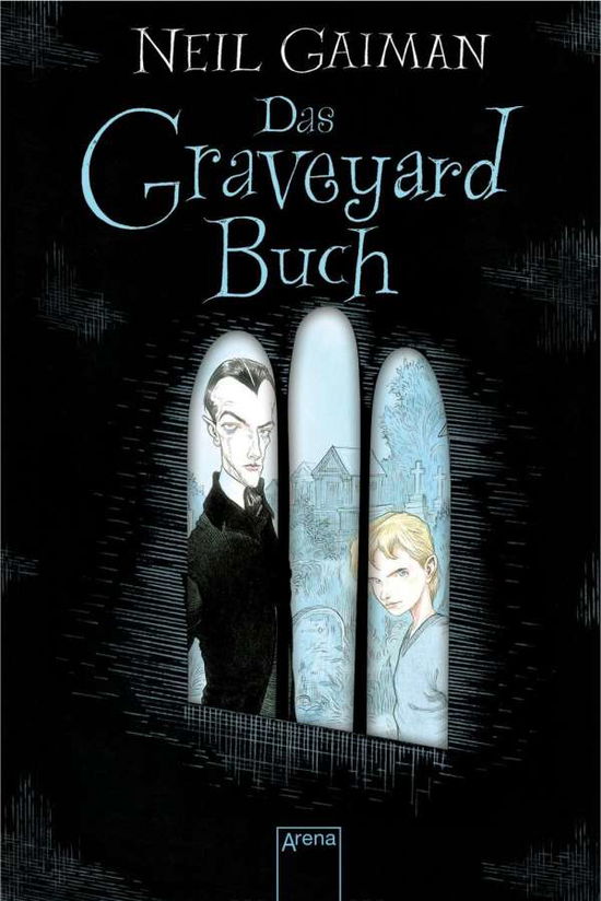 Cover for Gaiman · Das Graveyard Buch (Book)