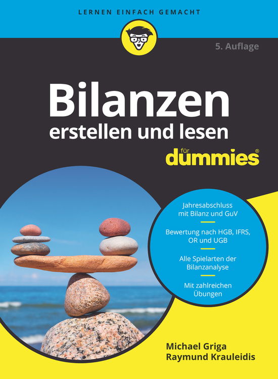 Bilanzen erstellen und lesen fur Dummies - Fur Dummies - Michael Griga - Kirjat - Wiley-VCH Verlag GmbH - 9783527718863 - keskiviikko 9. helmikuuta 2022