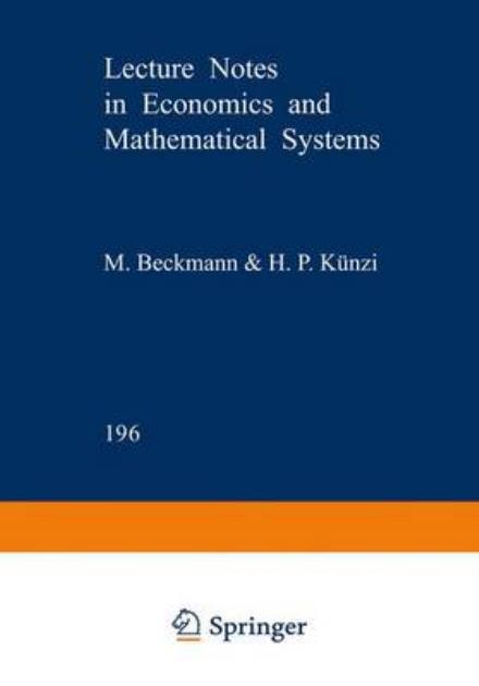 Cover for M. Nermuth · Information Structures in Economics: Studies in the Theory of Markets with Imperfect Information - Lecture Notes in Economics and Mathematical Systems (Paperback Book) [Softcover reprint of the original 1st ed. 1982 edition] (1982)