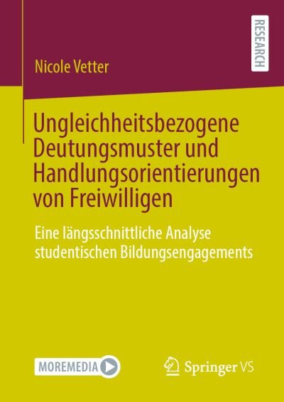 Cover for Vetter · Ungleichheitsbezogene Deutungsmuster und Handlungsorientierungen von Freiwillige (Bok) (2021)