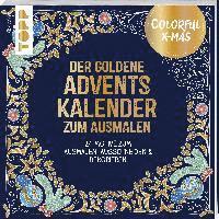 Cover for Ursula Schwab · Colorful Christmas - Der goldene Adventskalender zum Ausmalen (Book) (2022)