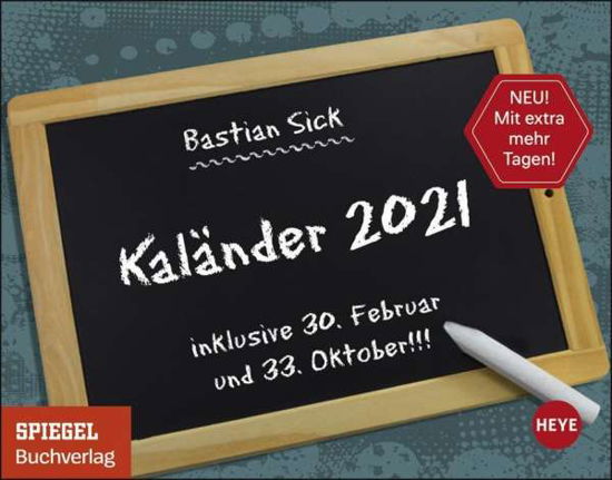 Cover for Sick · Kaländer 2021,Tagesabreißkalender (Book)