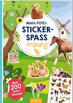 Cover for Mein Foto-stickerspaß · Frühling (Book)