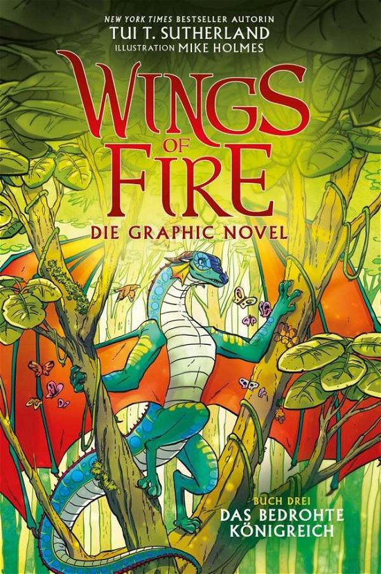 Cover for Tui T. Sutherland · Wings of Fire Graphic Novel #3: Das bedrohte König (Book) (2023)