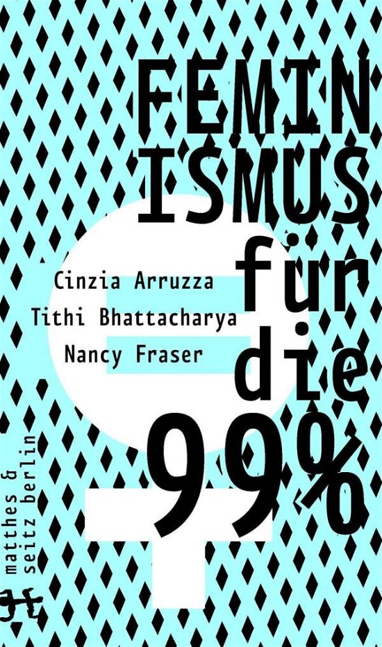 Cover for Bhattacharya · Feminismus für die 99% (Buch)