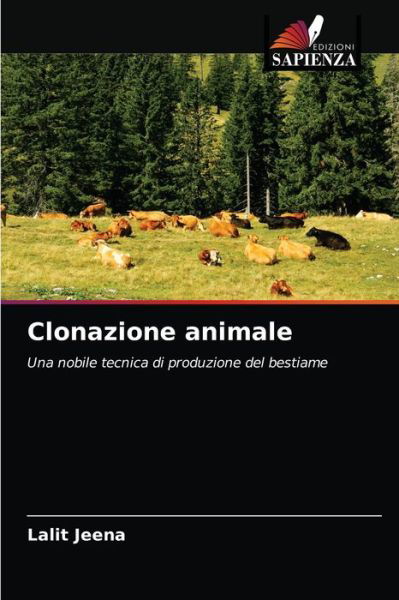 Cover for Lalit Jeena · Clonazione animale (Paperback Book) (2021)