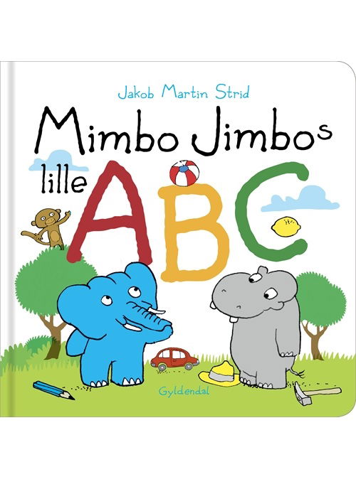 Cover for Jakob Martin Strid · Mimbo Jimbo: Mimbo Jimbos lille ABC (Bound Book) [1. Painos] (2019)