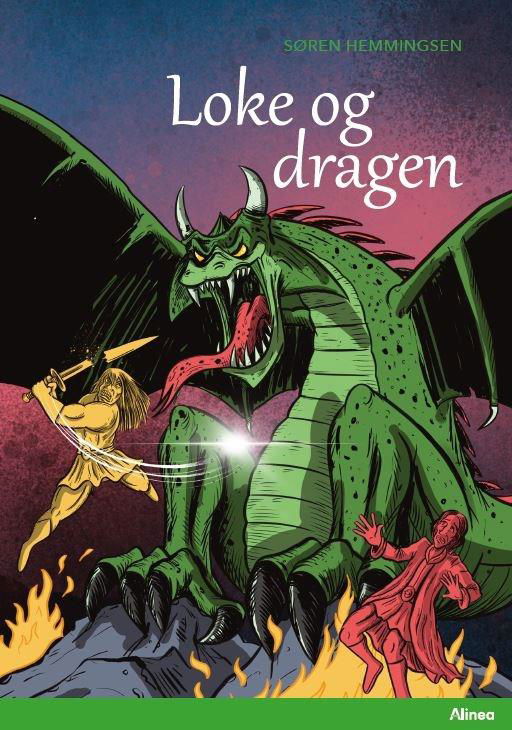 Cover for Søren Elmerdahl Hemmingsen · Læseklub: Loke og dragen, Grøn Læseklub (Innbunden bok) [1. utgave] (2022)