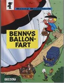 Cover for Peyo · Benny Bonstærk: Benny Bomstærk: Bennys Ballonfart (Indbundet Bog) [1. udgave] [Indbundet] (2012)