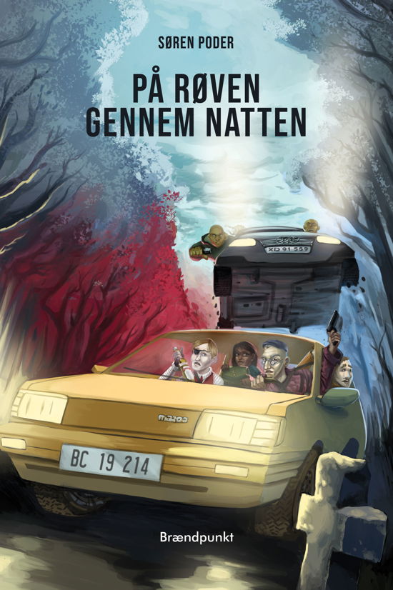 Cover for Søren Poder · På røven gennem natten (Sewn Spine Book) [1er édition] (2020)