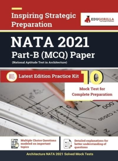 Cover for Edugorilla · Architecture NATA  2021 10 Mock Test For Complete Preparation (Paperback Book) (2022)